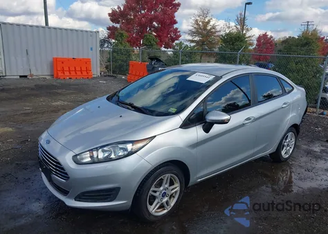 2019 Ford Fiesta Se из США, поврежденный, VIN 3FADP4BJ0KM109025